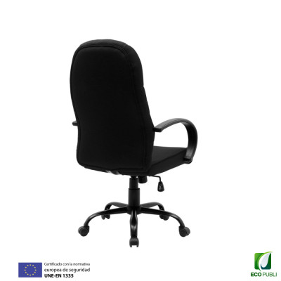 Sillón Ergonómico de Dirección Praga Negro