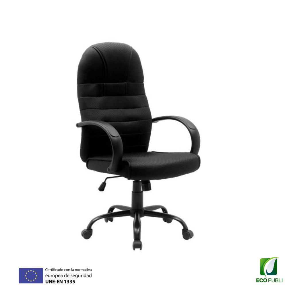 Sillón Ergonómico de Dirección Praga Negro