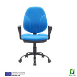 Silla Ergonómica Operativa León Azul