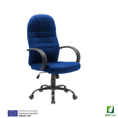 Sillón Ergonómico de Dirección Praga Azul
