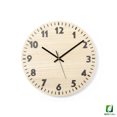 Reloj de Pared Madera Ecopubli