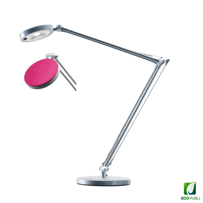 Lámpara LED Eye Ecopubli Fucsia. Garantía Ecopubli