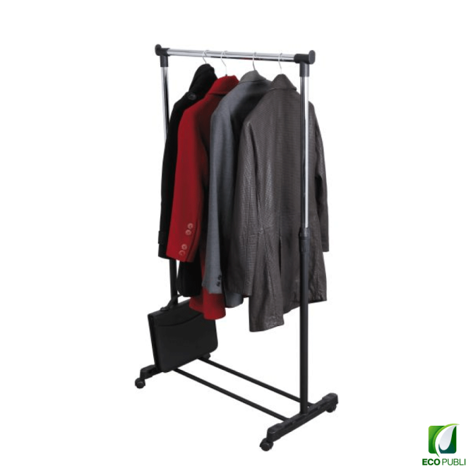 Perchero Estructura Ajustable Negro