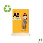Expositor de Sobremesa Sostenible A6. Garantía Ecopubli