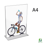 Expositor Sobremesa en Forma de T A4