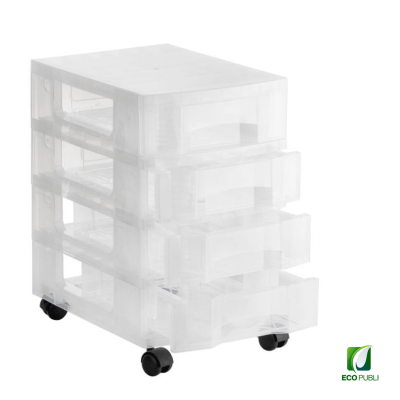 Torre Almacenaje 4 cajones de 6 litros. Ecopubli