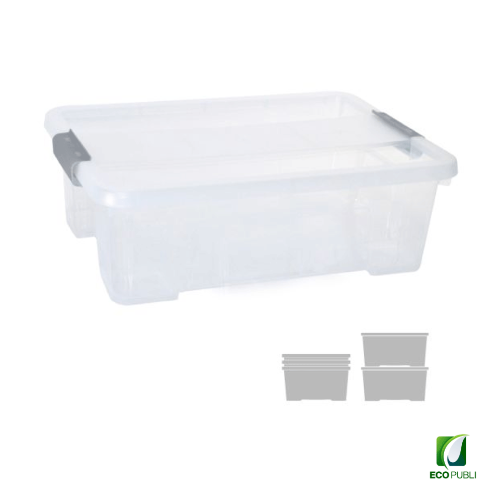 Caja Almacenaje 10 Litros Apilable