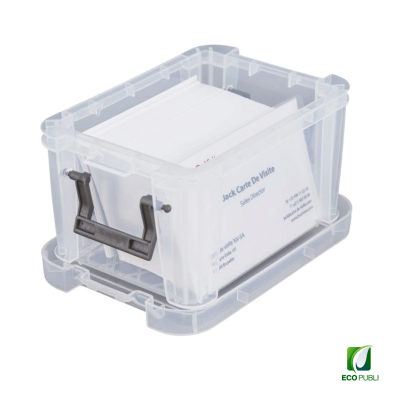 Caja Almacenaje 500 ml Apilable con Tapa