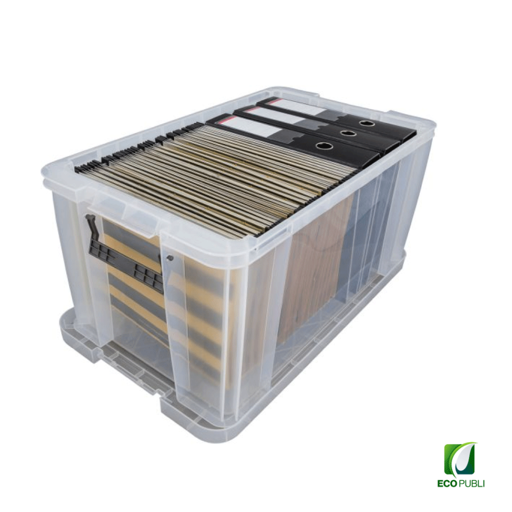 Caja Almacenaje 54 litros con Tapa