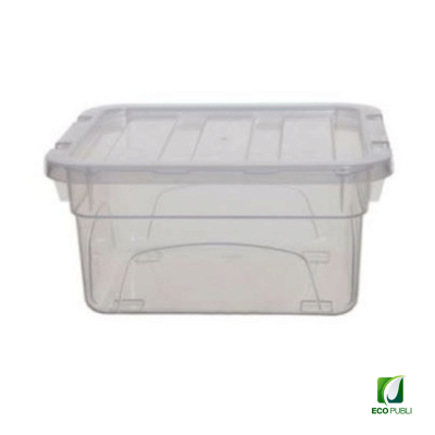 Caja Almacenaje Multiusos 2 litros con Tapa. Ecopubli.