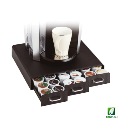 Organizador 3 Cajones para Capsulas Café o Sobres Té