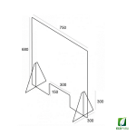 Mampara Protectora Ecopubli 750X680 mm