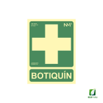 Señal de Seguridad Botiquín 224X300 mm