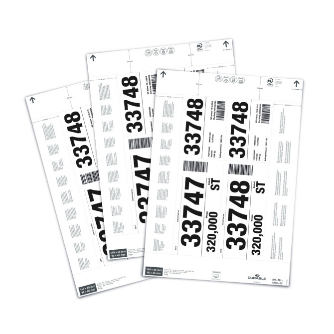 Etiquetas 140x65 mm Blancas
