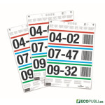 Etiquetas 210x74 mm Blancas