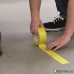 1 Ud Cinta Marcación de Suelo DURALINE BASIC Amarilla.