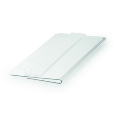 Funda Auto adhesiva Rigida 100x38mm Transparente