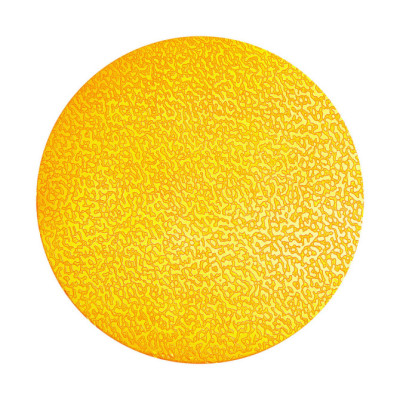 Adhesivo Forma PUNTO Marcaje de Suelo Amarillo