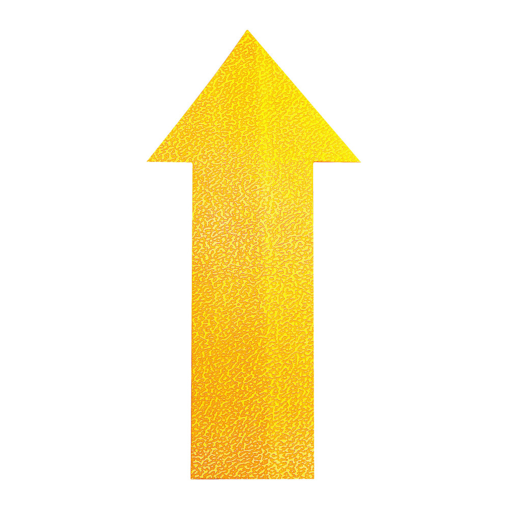 Adhesivo Forma FLECHA Marcaje de Suelo Amarillo
