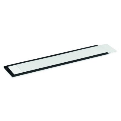 Porta Etiquetas Magnético 200x40 mm Antracita