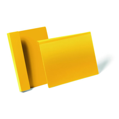 Fundas Colgantes para Palets A4 Horizontal Amarillas