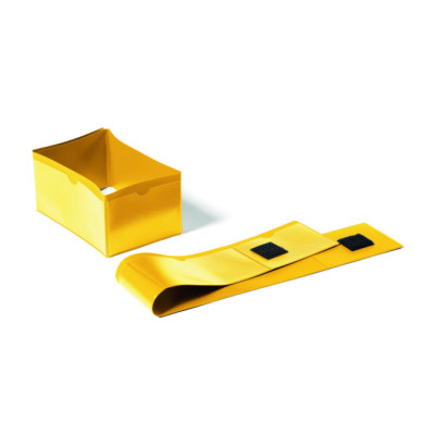 Funda para Pie Palet 140x65 Amarilla
