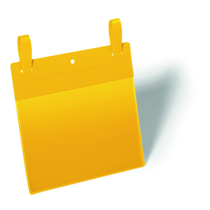 Funda con Cintas A5 Horizontal Amarilla