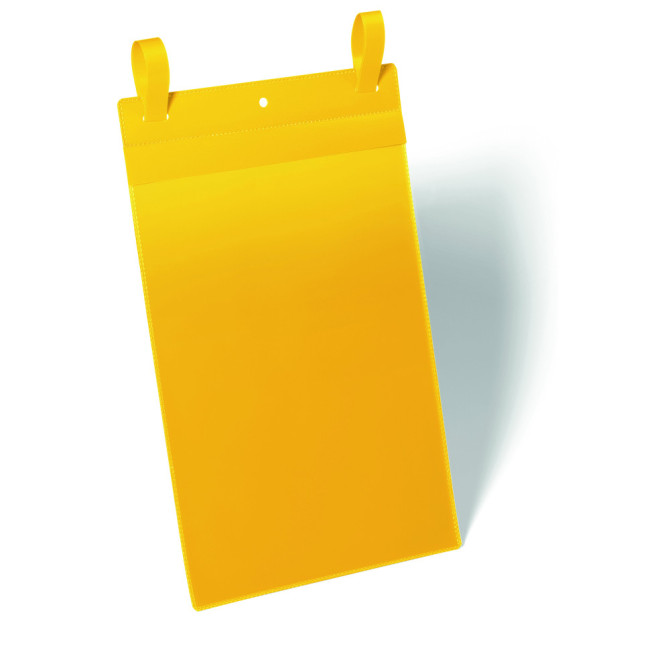 Funda con Correa de Sujeción A4 Amarilla