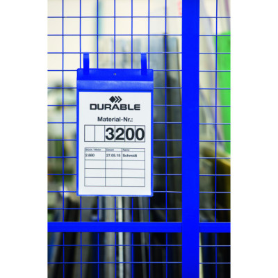 Funda con Correa de Sujeción A4 Azul Oscuro