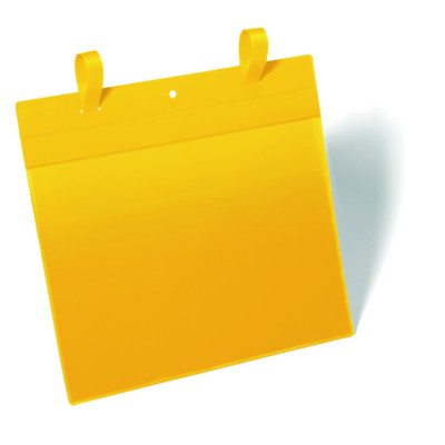 Funda con Cintas A4 Horizontal Amarilla