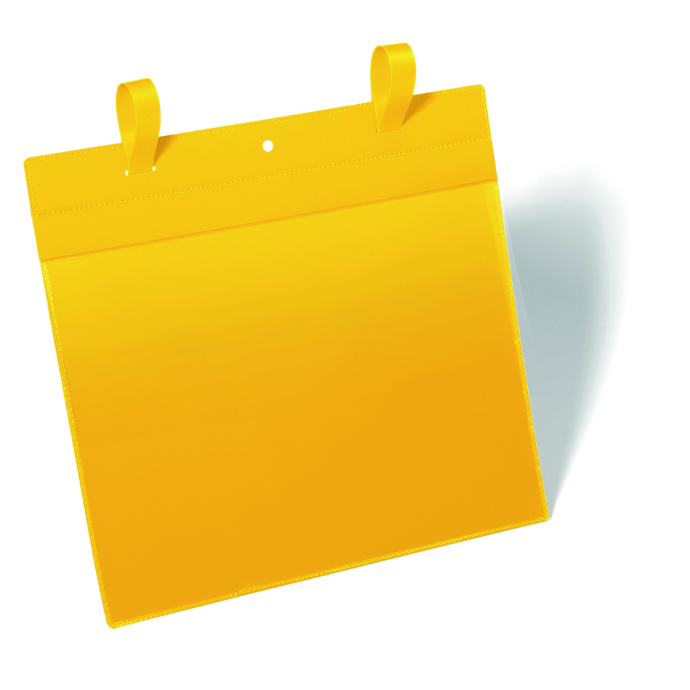 Funda con Cintas A4 Horizontal Amarilla