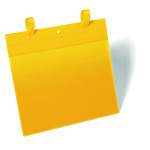 Funda con Cintas A4 Horizontal Amarilla