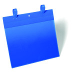Funda con Cintas A4 Horizontal Azul Oscuro