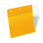 Funda con Alambre A5 Horizontal Amarilla