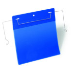 Funda con Alambre A5 Horizontal Azul Oscuro