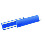 Fundas Auto adhesivas Pequeñas Un Tercio de A4 Horizontal Azul Oscuro