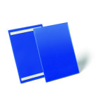 Fundas Auto adhesivas Grandes A4 Vertical Azul Oscuro