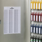 Armario 48 Llaveros KEY Cerradura Cilíndrica