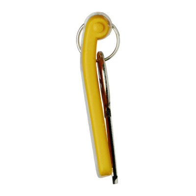 6 Uds Llavero KEY CLIP Amarillo.