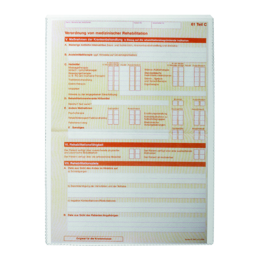 Tarjetero A5 Transparente