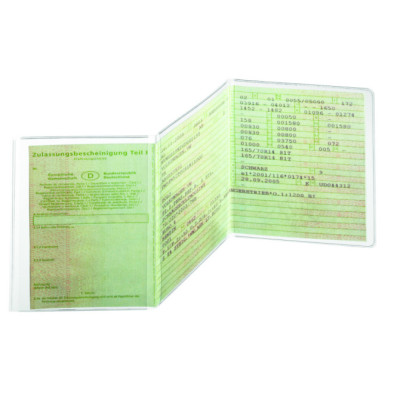 Funda Doble 210x105mm Transparente