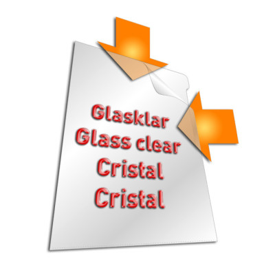 Funda ESTANDAR A4 Crystal Clear Transparente