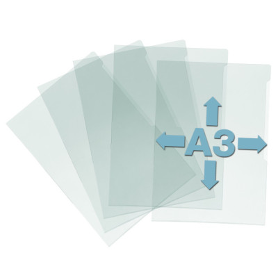 Funda PREMIUM A3 Transparente