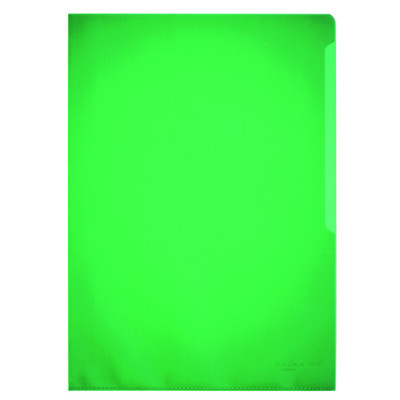 Funda Transparente ESTANDAR A4 Verde