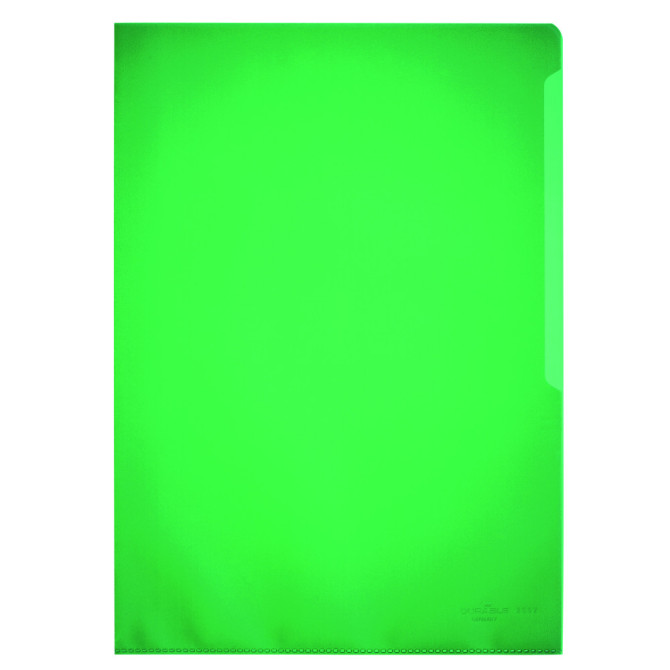 Funda Transparente ESTANDAR A4 Verde