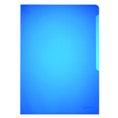 Funda Transparente ESTANDAR A4 Azul