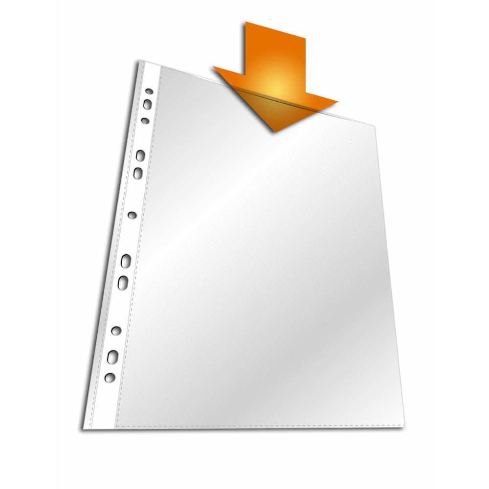 Fundas Multitaladro ESTANDAR A4 Transparente