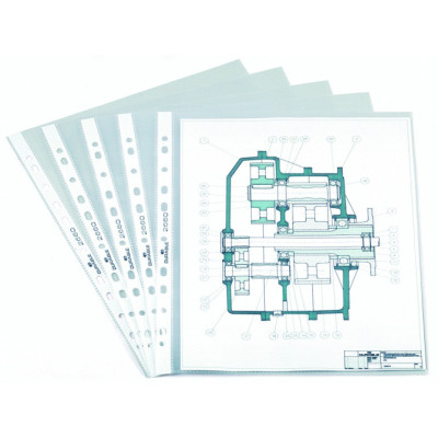 Fundas Multitaladro ESTANDAR A4 Transparente