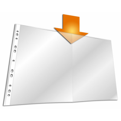 Fundas Multitaladro BUSINESS A3 Transparente