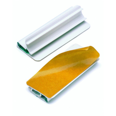 Pinza VARIOCLIP Auto adhesiva Blanca